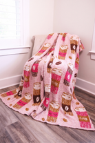PREORDER- Coffee Date Blanket-Blanket-Dear Me Southern Boutique, located in DeRidder, Louisiana