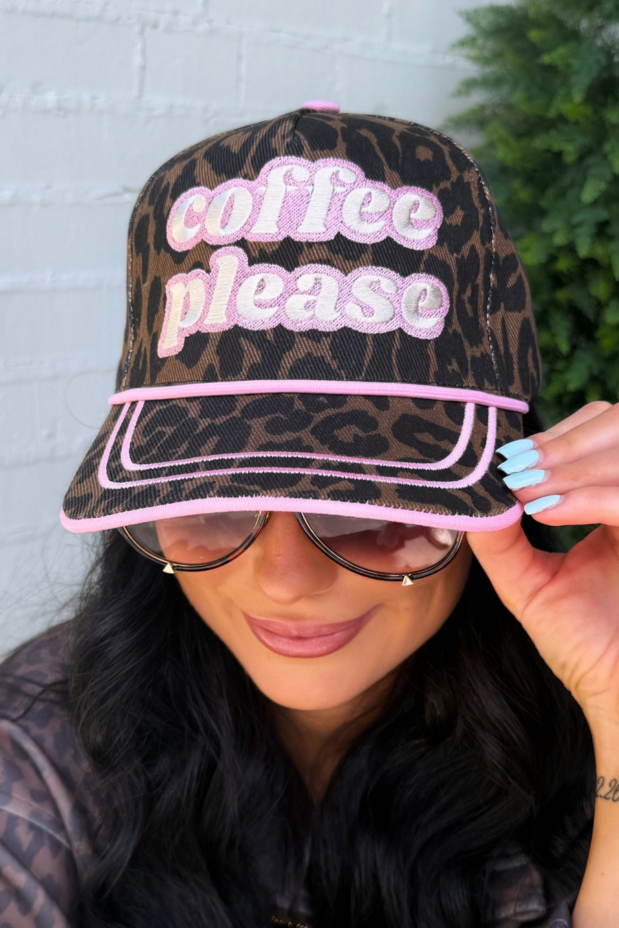 PREORDER- Coffee Please Hat-Hat-Dear Me Southern Boutique, located in DeRidder, Louisiana