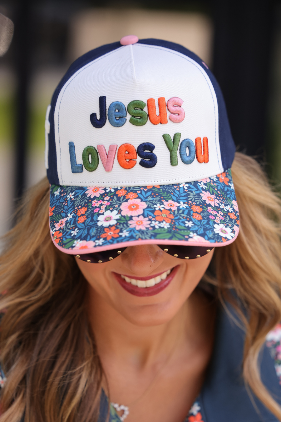 PREORDER- Jesus Loves You Hat-Hat-Dear Me Southern Boutique, located in DeRidder, Louisiana