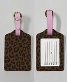 PREORDER- Jet Set Luggage Tag- Coco Leopard-Presales-Dear Me Southern Boutique, located in DeRidder, Louisiana