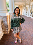 PREORDER-Mia Printed Pullover-Sylvie Snake-Pullover-Dear Me Southern Boutique, located in DeRidder, Louisiana
