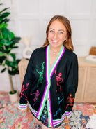 PREORDER: Party Skeletons Cardigan-Presales-Dear Me Southern Boutique, located in DeRidder, Louisiana
