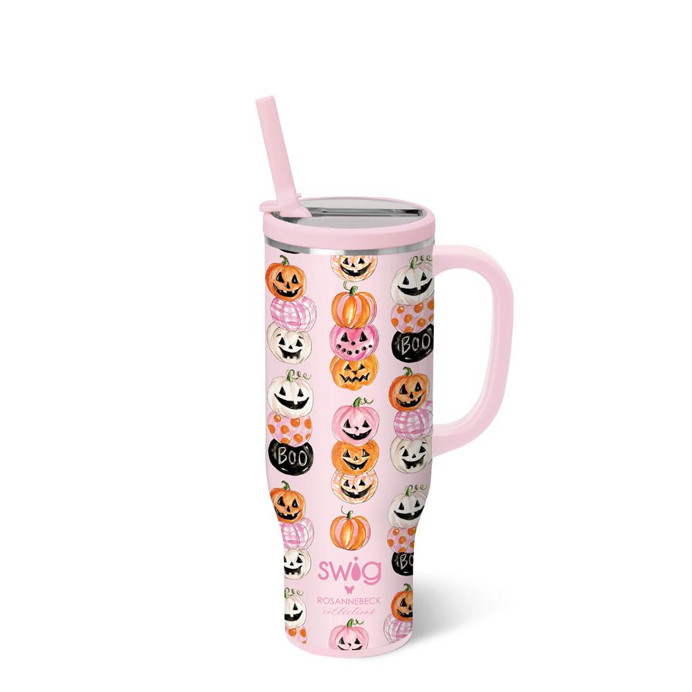 PREORDER-Pumpkin Stacks Mega Mug 30oz-Tumblers-Dear Me Southern Boutique, located in DeRidder, Louisiana