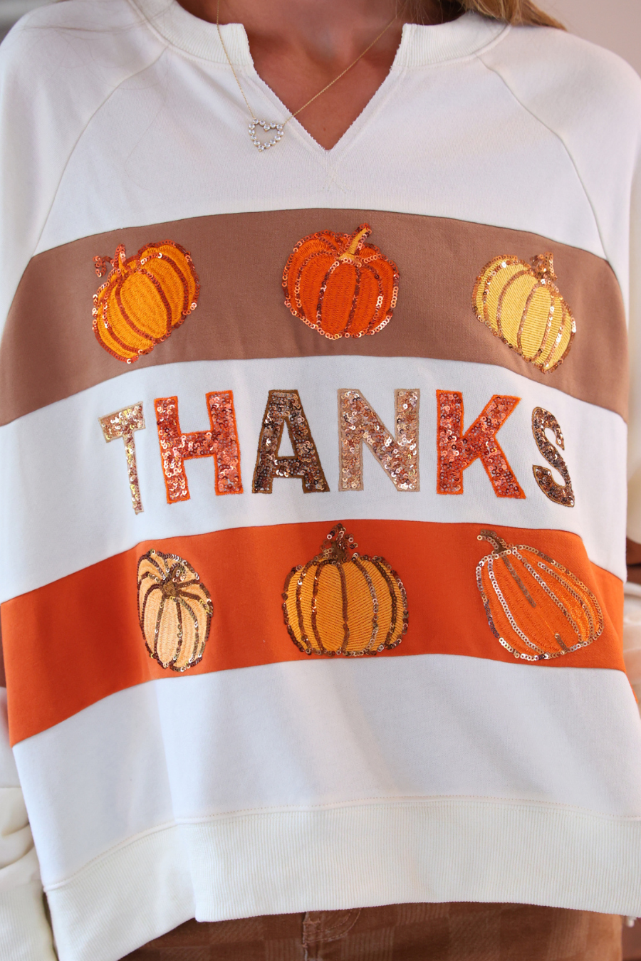 PREORDER- Thanks Pumpkin Pullover-Pullover-Dear Me Southern Boutique, located in DeRidder, Louisiana