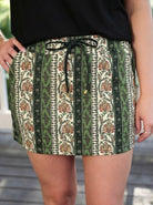 Paisley Manor Everyday Skort-Presales-Dear Me Southern Boutique, located in DeRidder, Louisiana