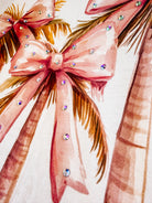 Palm Tree Princess Bougie Rhinestone Tee-Tees-Dear Me Southern Boutique, located in DeRidder, Louisiana