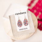 Patriotic Star Mini Randans Dangles-Earrings-Dear Me Southern Boutique, located in DeRidder, Louisiana