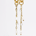 Pearl Drops Love Waterproof Earrings-Jewelry - Earrings-Dear Me Southern Boutique, located in DeRidder, Louisiana