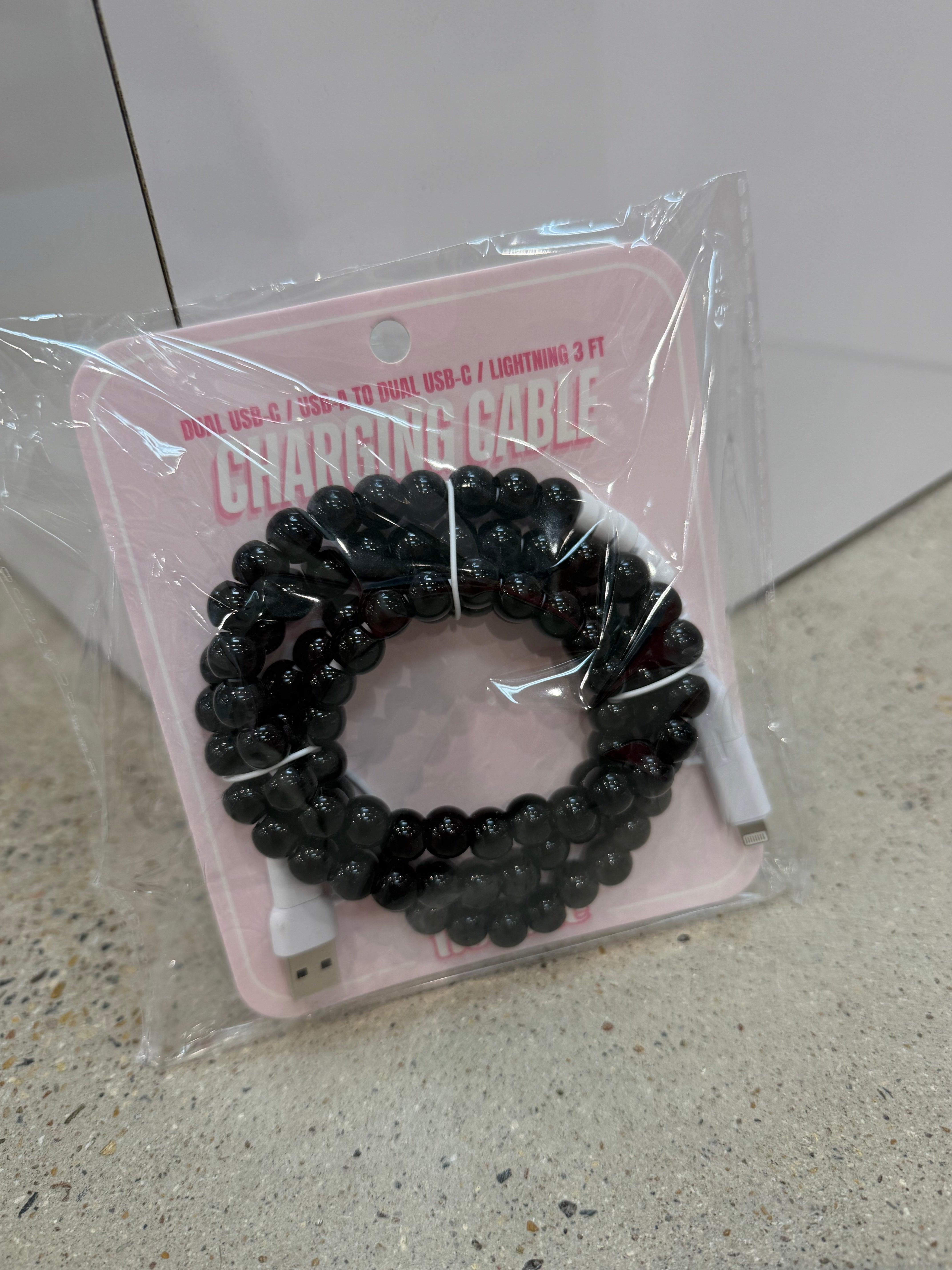 Pearl Phone Charger-Phone Accessories-Dear Me Southern Boutique, located in DeRidder, Louisiana