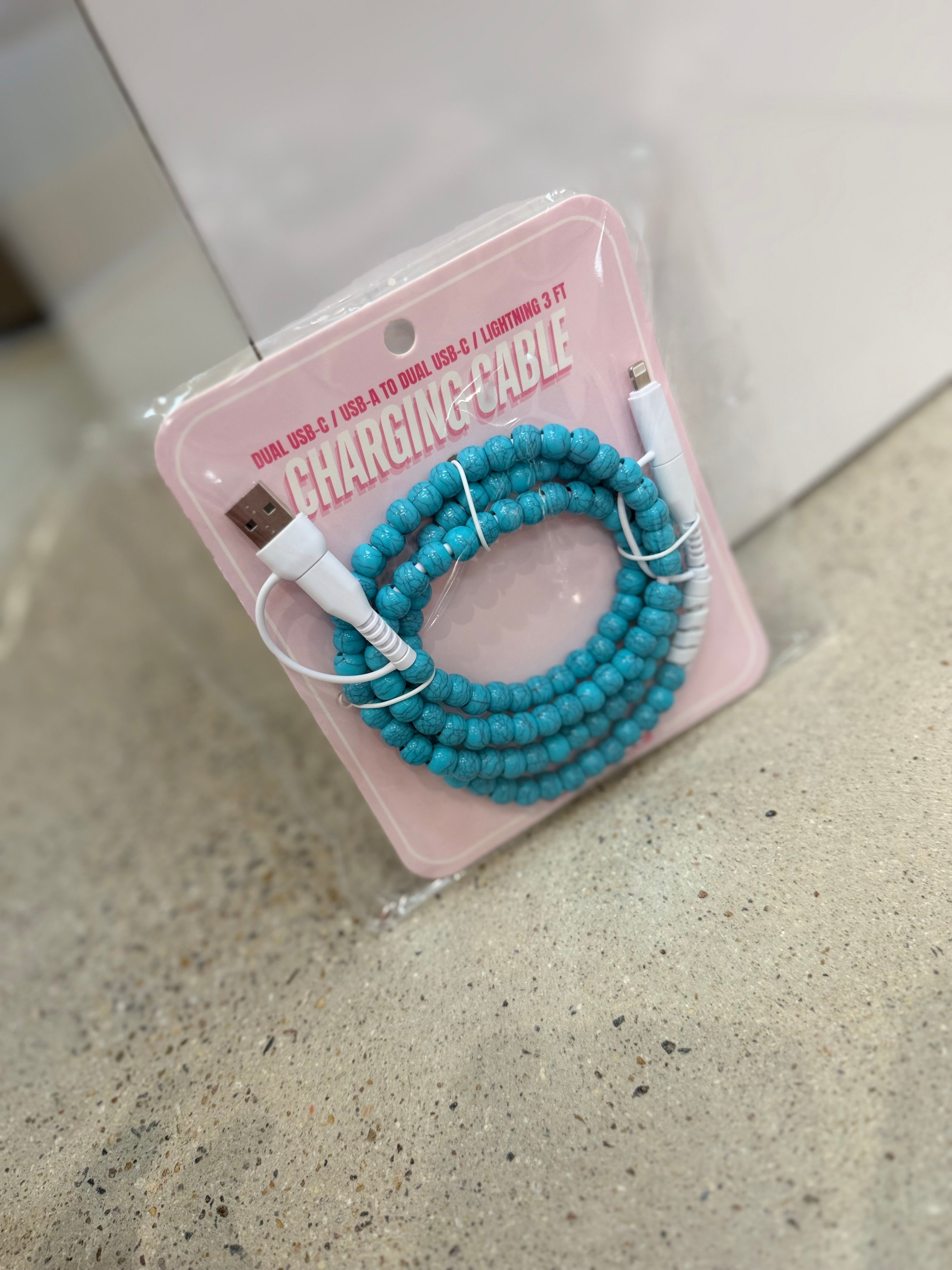 Pearl Phone Charger-Phone Accessories-Dear Me Southern Boutique, located in DeRidder, Louisiana
