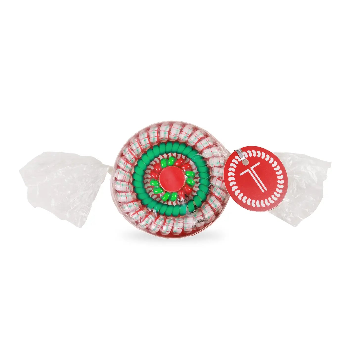 Peppermint Coil Hair Tie Gift Set-Hair Clips-Dear Me Southern Boutique, located in DeRidder, Louisiana