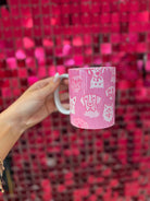Pink Dogs Mug-Drinkwear-Dear Me Southern Boutique, located in DeRidder, Louisiana
