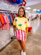 Set Sail Sequin Patch Top-Blouses-Dear Me Southern Boutique, located in DeRidder, Louisiana