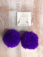 Pom Drops-Earrings-Dear Me Southern Boutique, located in DeRidder, Louisiana