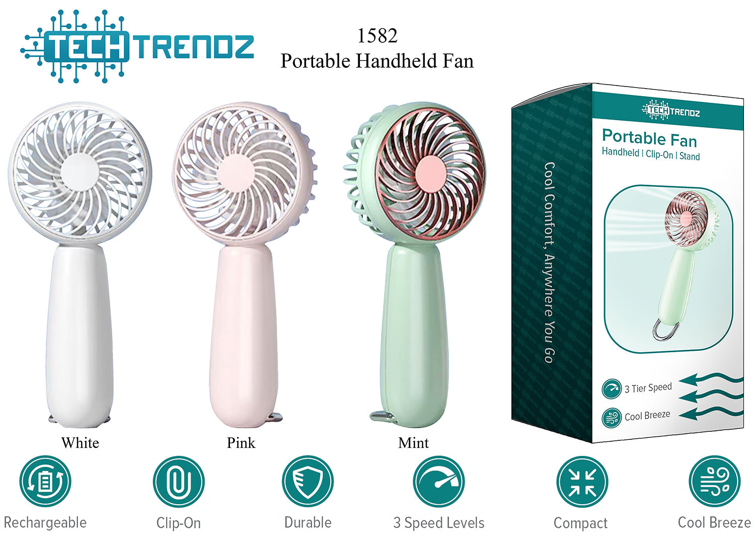 Portable Fan-Dear Me Southern Boutique, located in DeRidder, Louisiana