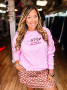 Powered By Jesus and Coffee Pullover-Pullover-Dear Me Southern Boutique, located in DeRidder, Louisiana