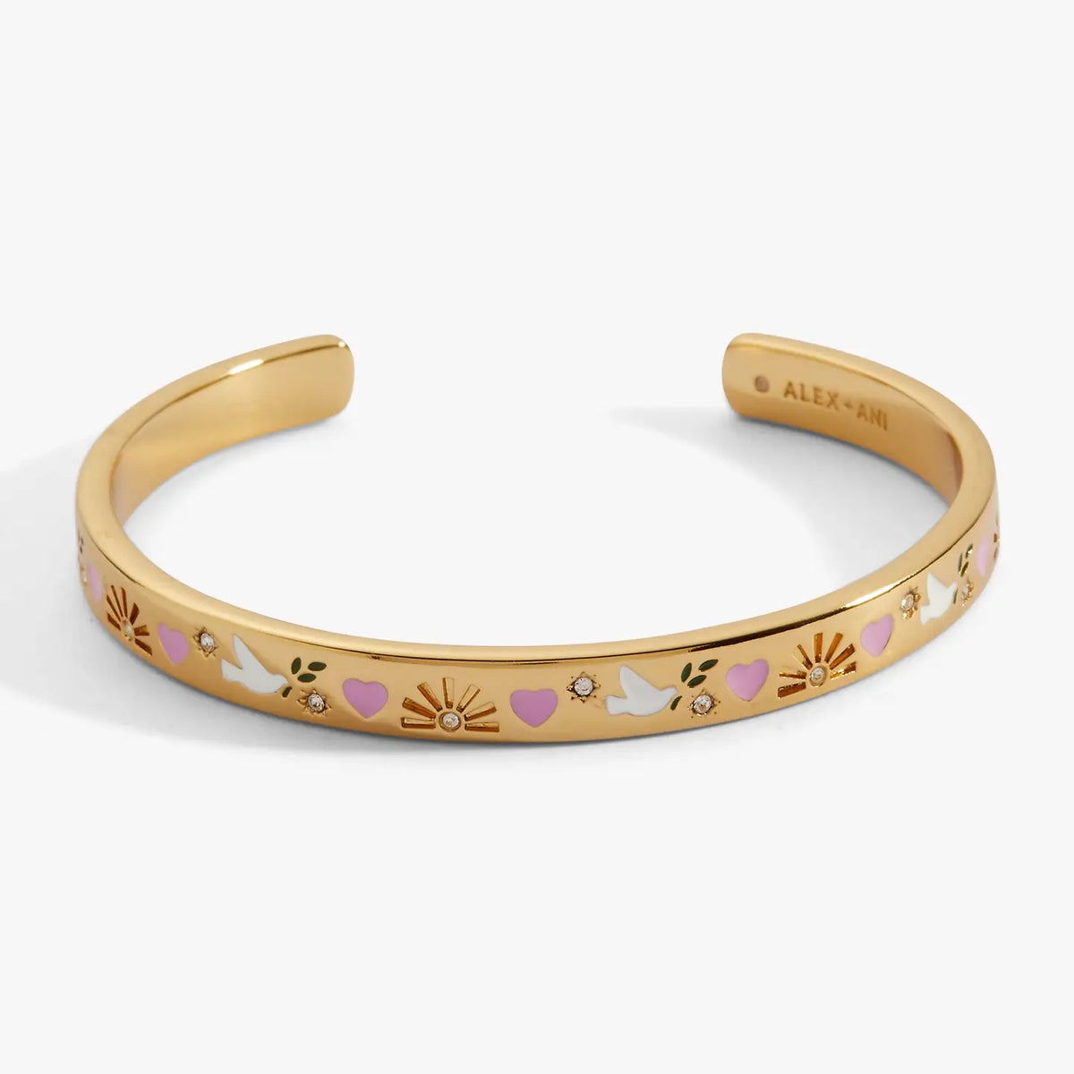 Pray, Wait, And Trust Cuff Bracelet-Jewelry - Bracelets-Dear Me Southern Boutique, located in DeRidder, Louisiana