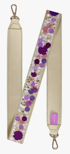 Purple Crush Confetti Bag Strap-Straps-Dear Me Southern Boutique, located in DeRidder, Louisiana