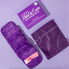Queen Purple 7-Day Set Makeup Erasers-Makeup Erasers-Dear Me Southern Boutique, located in DeRidder, Louisiana