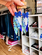 Randans Chicken Fringe-Earrings-Dear Me Southern Boutique, located in DeRidder, Louisiana