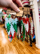 Randans Classic Christmas Fringe-Earrings-Dear Me Southern Boutique, located in DeRidder, Louisiana