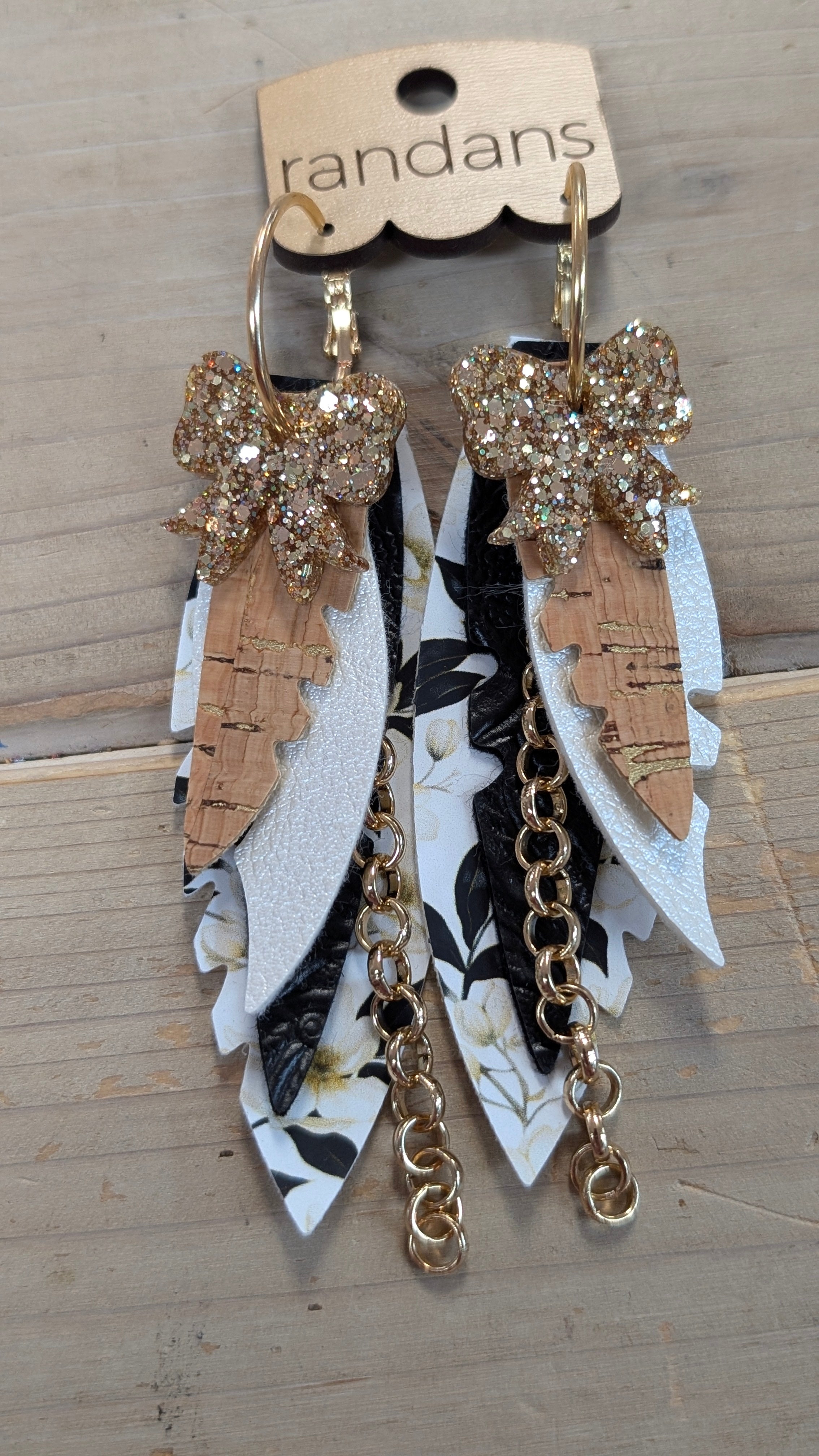 Randans Fringe- Southern Magnolia-Earrings-Dear Me Southern Boutique, located in DeRidder, Louisiana