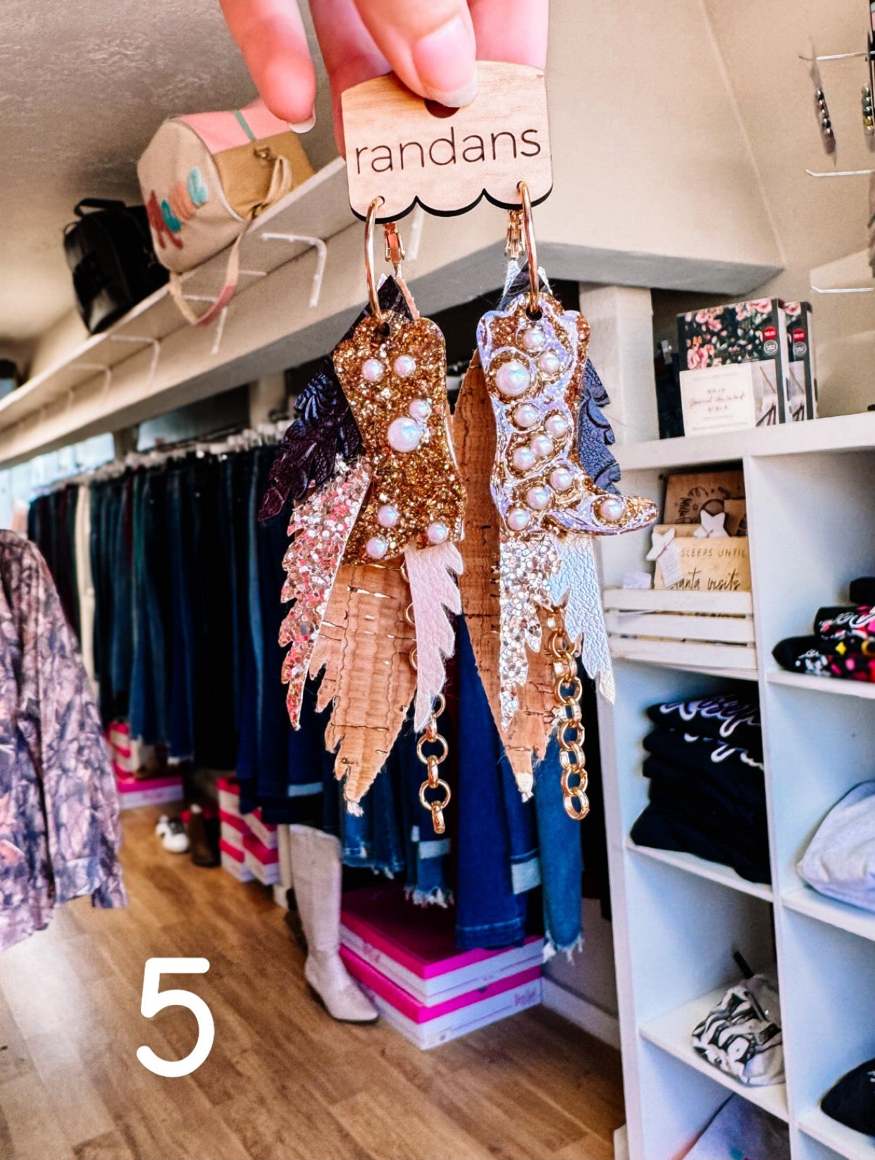 Randans Neutral Fringe-Earrings-Dear Me Southern Boutique, located in DeRidder, Louisiana