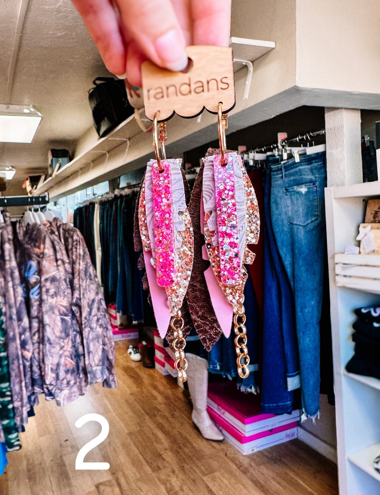 Randans Neutral Fringe-Jewelry - Earrings-Dear Me Southern Boutique, located in DeRidder, Louisiana