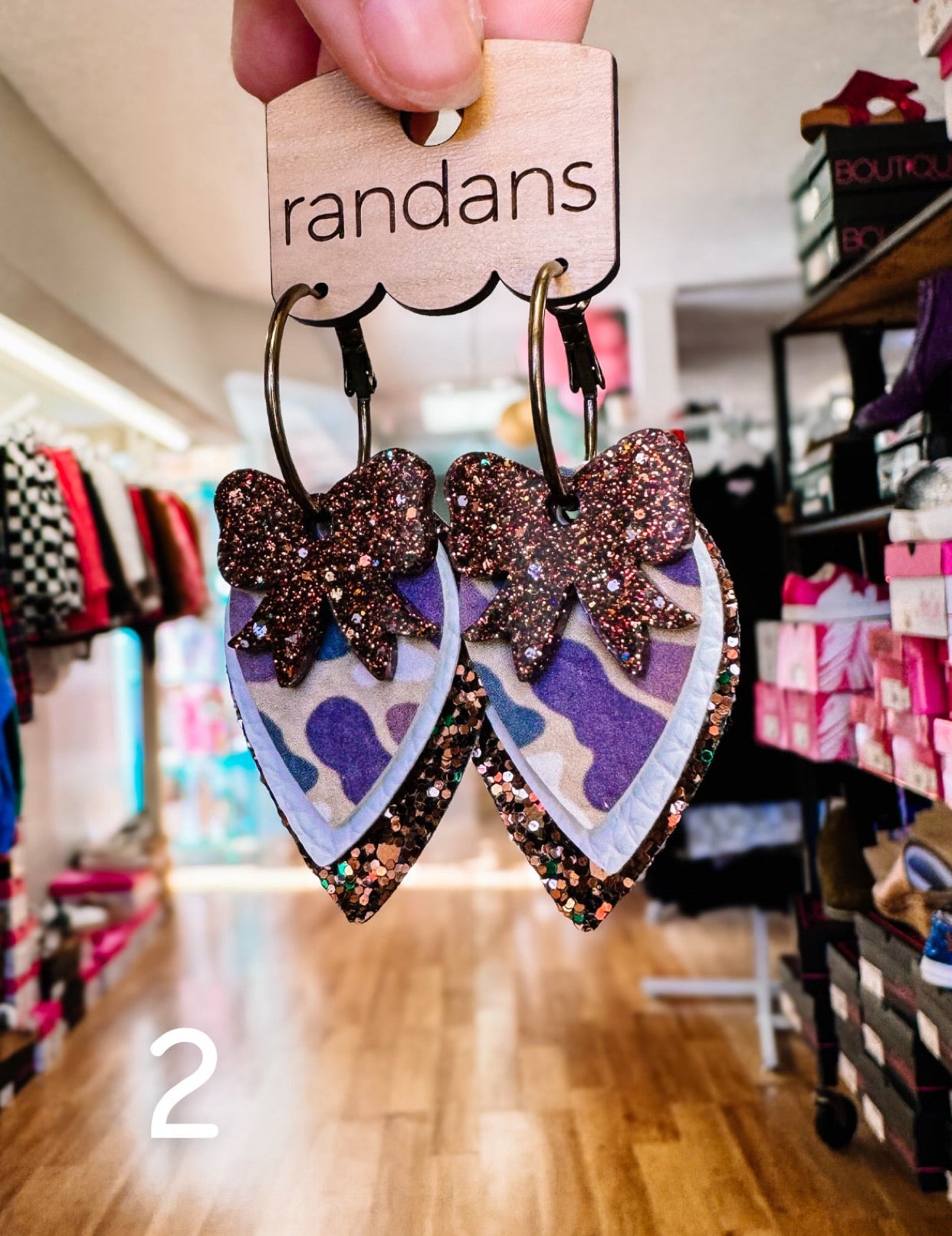 Randans Petite - Camo-Jewelry - Earrings-Dear Me Southern Boutique, located in DeRidder, Louisiana