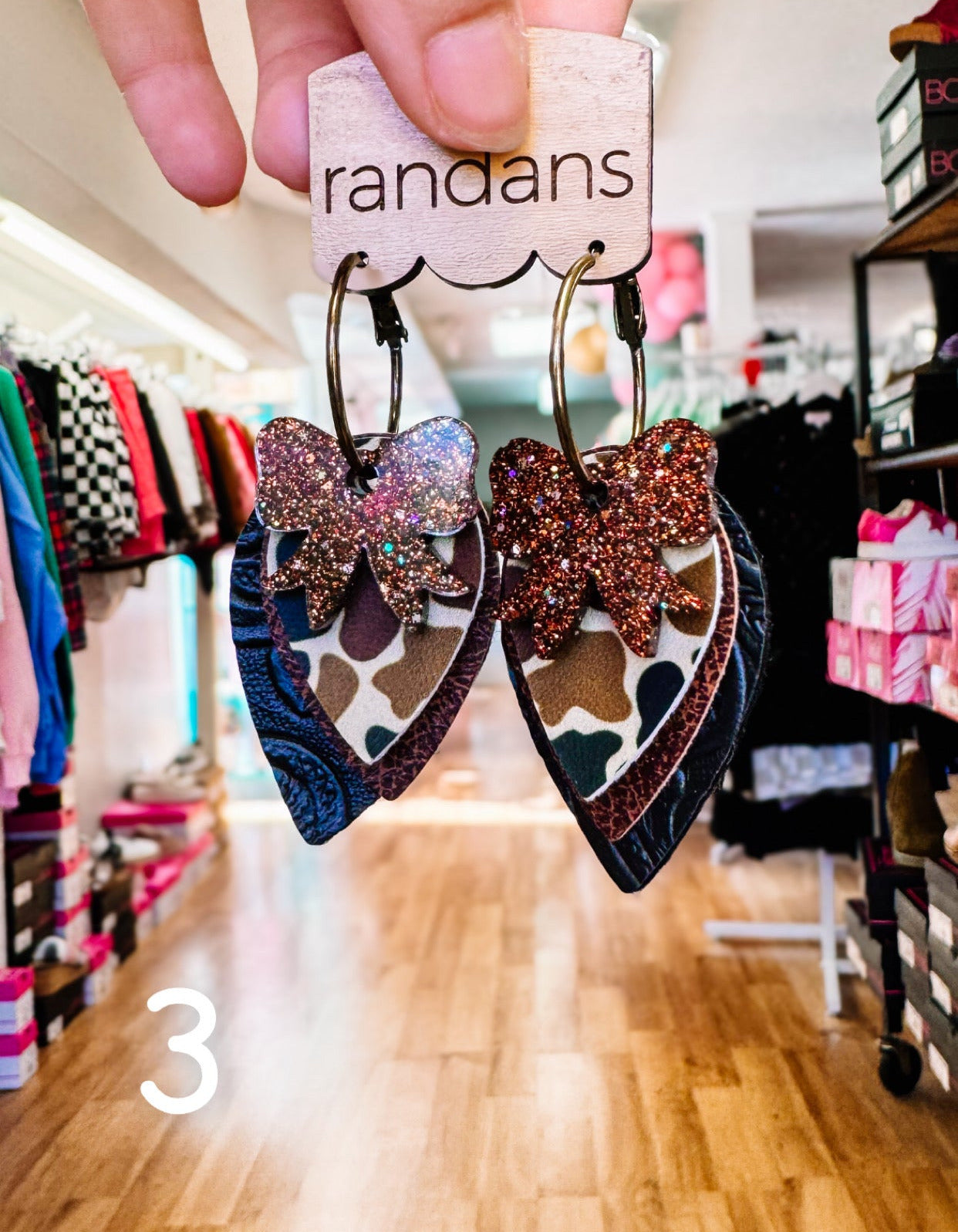 Randans Petite - Camo-Jewelry - Earrings-Dear Me Southern Boutique, located in DeRidder, Louisiana