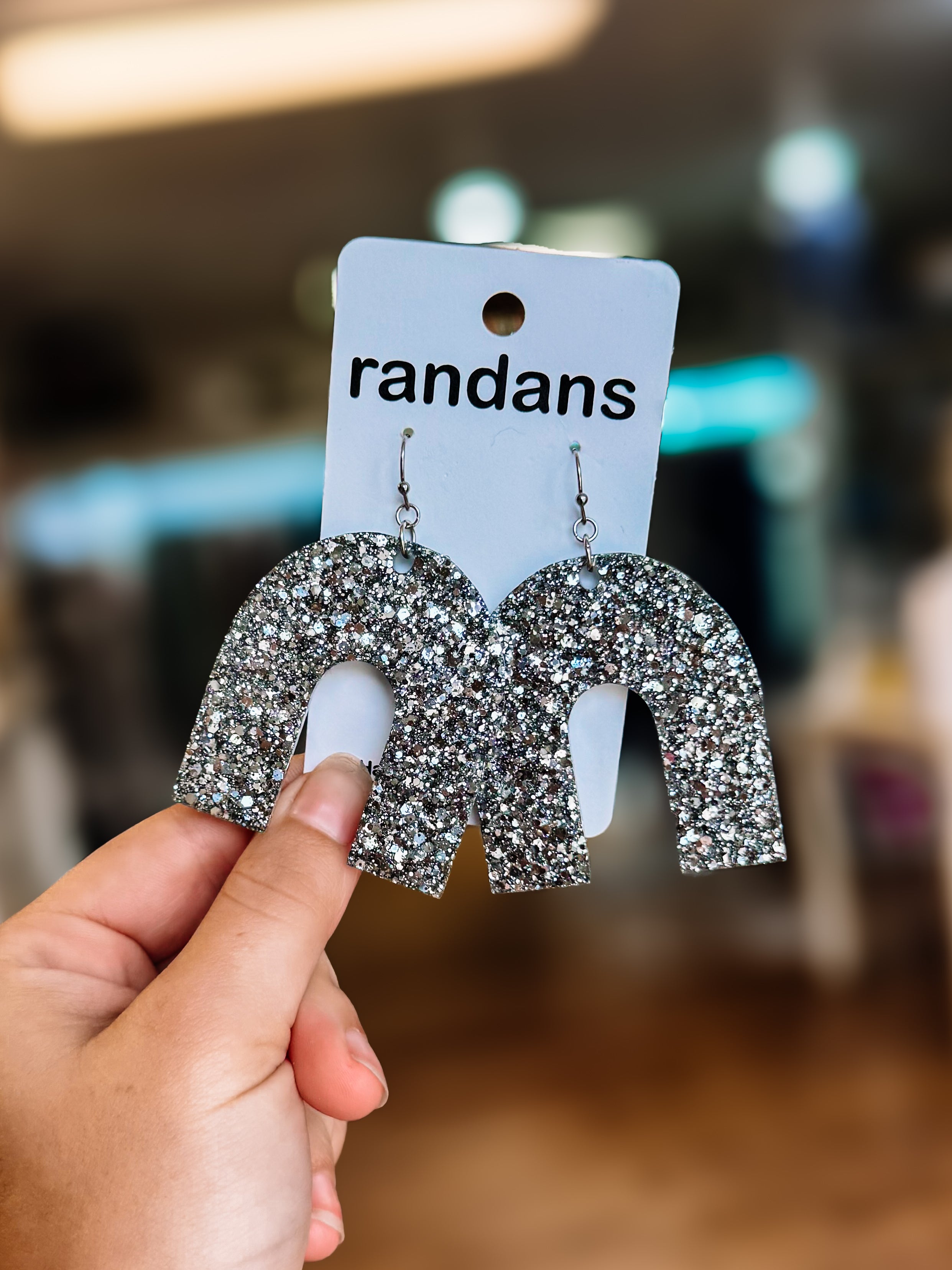 Randans Resin Earrings-Dear Me Southern Boutique, located in DeRidder, Louisiana