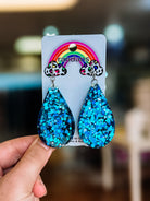 Randans Resin Earrings-Dear Me Southern Boutique, located in DeRidder, Louisiana