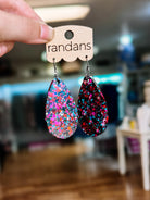 Randans Resin Earrings-Dear Me Southern Boutique, located in DeRidder, Louisiana