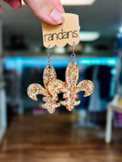 Randans Resin Earrings-Dear Me Southern Boutique, located in DeRidder, Louisiana