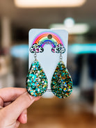 Randans Resin Earrings-Dear Me Southern Boutique, located in DeRidder, Louisiana