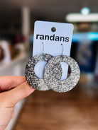 Randans Resin Earrings-Dear Me Southern Boutique, located in DeRidder, Louisiana