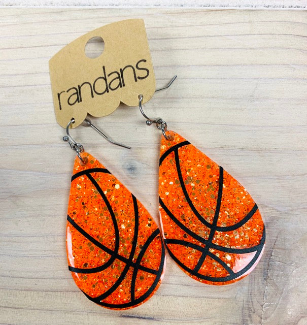 Randans Sports Drops-Earrings-Dear Me Southern Boutique, located in DeRidder, Louisiana
