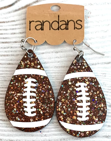 Randans Sports Drops-Earrings-Dear Me Southern Boutique, located in DeRidder, Louisiana
