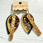 Randans petite fringe hoop earrings- Halloween- skulls-Dear Me Southern Boutique, located in DeRidder, Louisiana