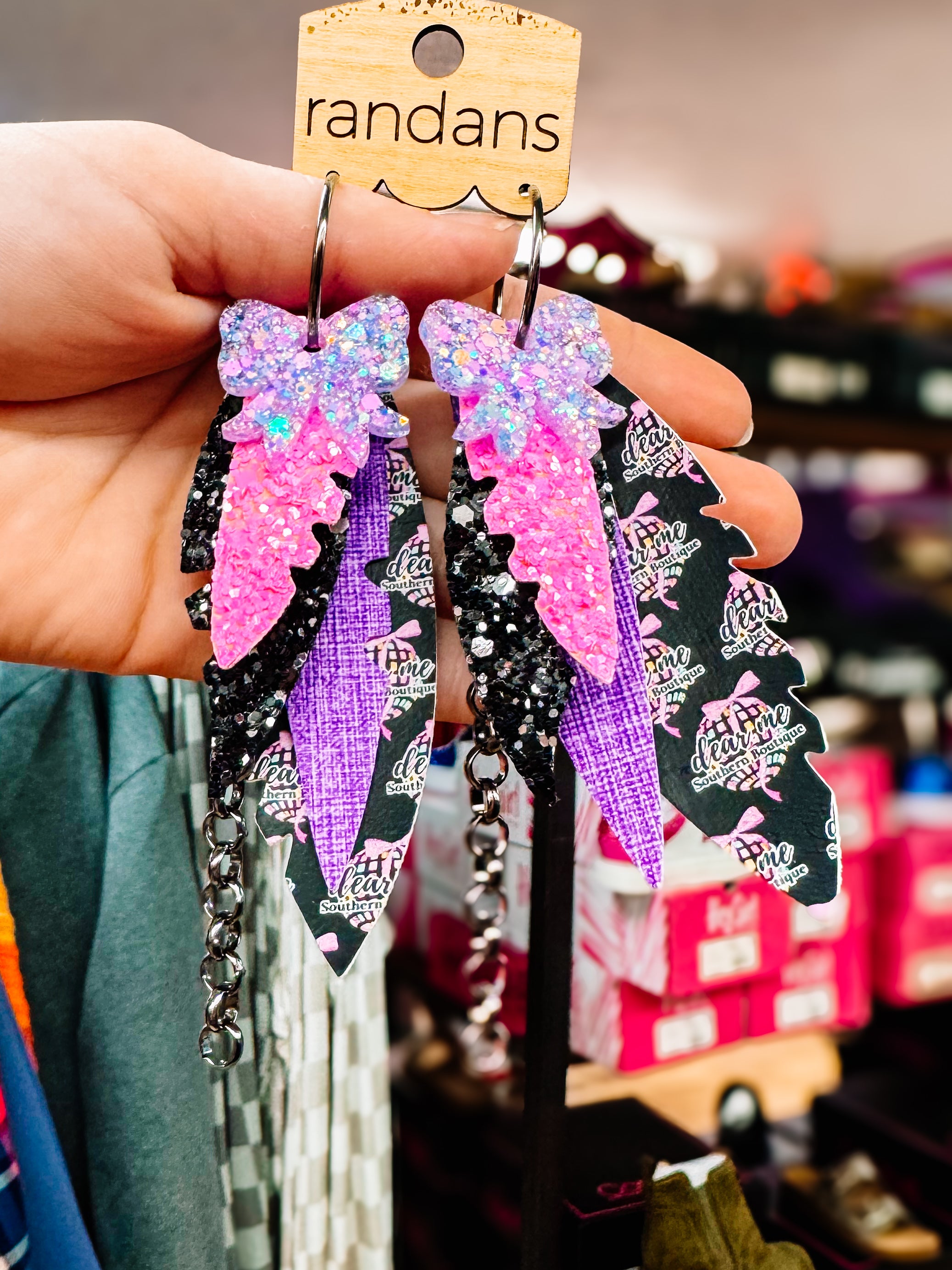 Randans x Dear Me Collab Fringe-Jewelry - Earrings-Dear Me Southern Boutique, located in DeRidder, Louisiana