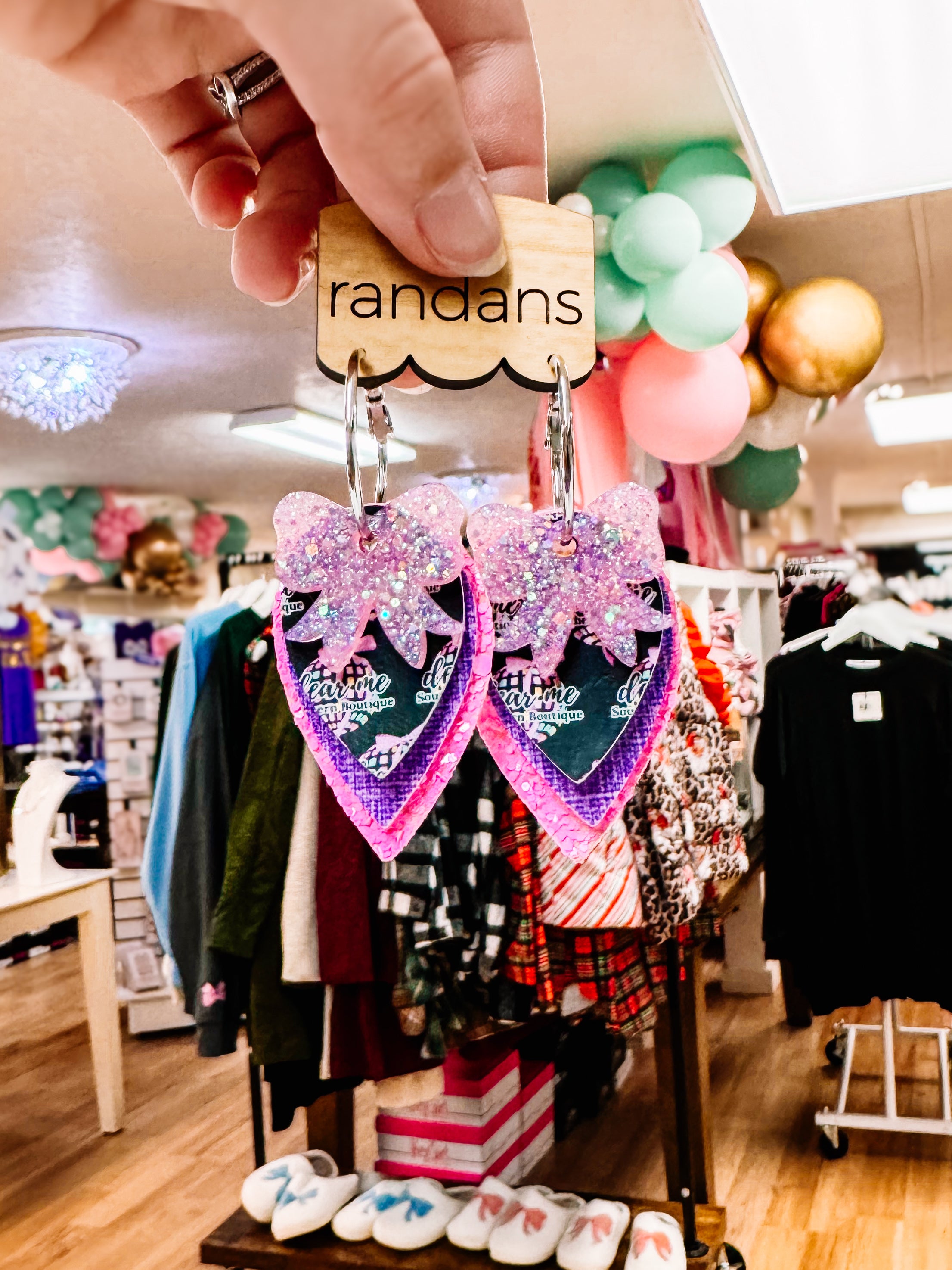 Randans x Dear Me Collab Petite-Earrings-Dear Me Southern Boutique, located in DeRidder, Louisiana