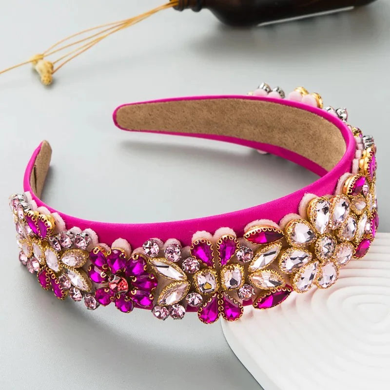 Rayne Hot Pink Headband-Dear Me Southern Boutique, located in DeRidder, Louisiana