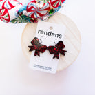 Red Mini Coquette Randans Dangles-Earrings-Dear Me Southern Boutique, located in DeRidder, Louisiana