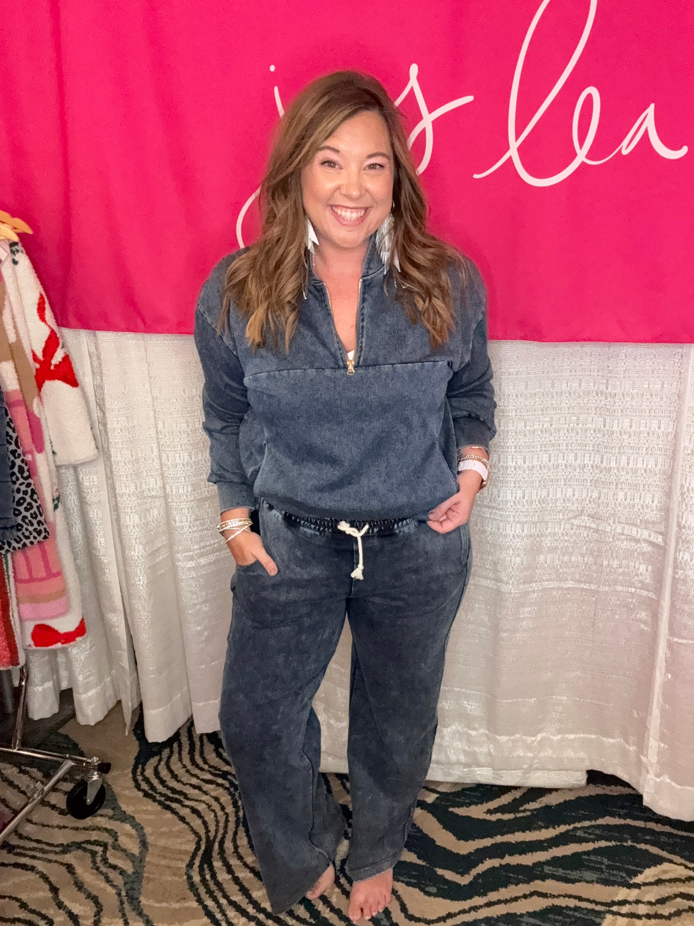 Refined Denim Wide Leg Pants, Light Wash-Presales-Dear Me Southern Boutique, located in DeRidder, Louisiana