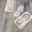 Reusable Santa Boot Print Cutout-Home/Gift-Dear Me Southern Boutique, located in DeRidder, Louisiana