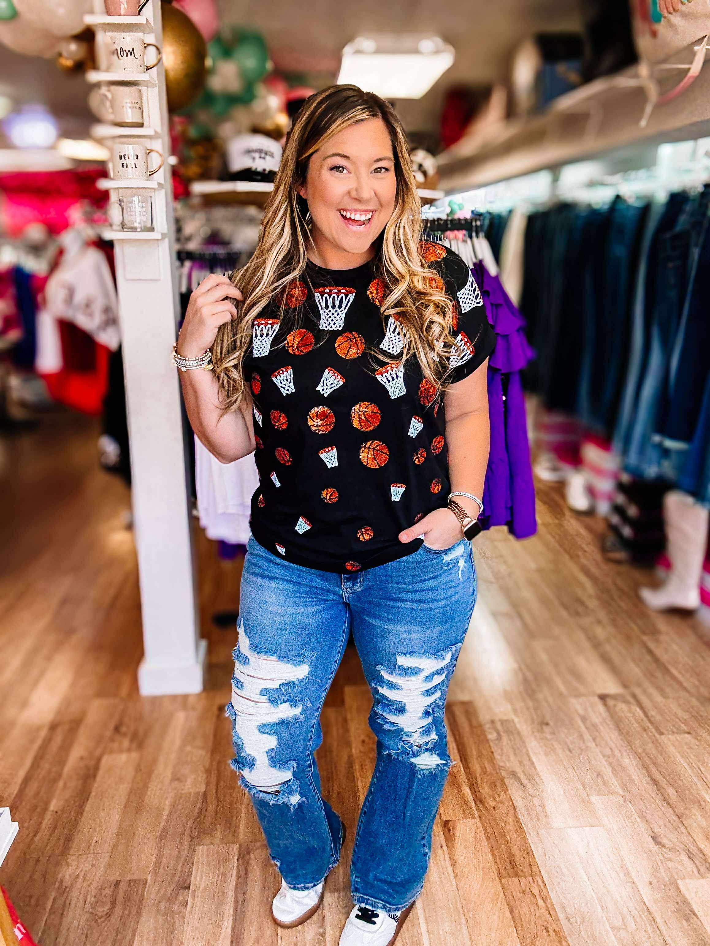 Ripped & Ready Judy Blue Straight Leg Jeans-Jeans-Dear Me Southern Boutique, located in DeRidder, Louisiana