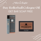 Rollerball Cologne for Men (5 mL) with Free Bar Soap by Mixologie-Presales-Dear Me Southern Boutique, located in DeRidder, Louisiana