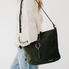 Rosemary Suede Bucket Bag-Presales-Dear Me Southern Boutique, located in DeRidder, Louisiana