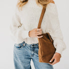 Rosemary Suede Bucket Bag-Presales-Dear Me Southern Boutique, located in DeRidder, Louisiana