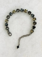 Ruby Lion- Midnight Champagne Sparkle Bracelet-Jewelry - Bracelets-Dear Me Southern Boutique, located in DeRidder, Louisiana